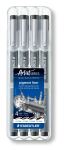 Staedtler pigment liner 308 Fineliner Schwarz 4...