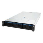 ASUS RS720-E12-RS24G Rack (2U) Schwarz, Silber