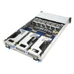 ASUS RS720-E12-RS24G Rack (2U) Schwarz, Silber
