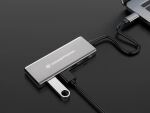 Conceptronic HUBBIES15G Schnittstellen-Hub USB 3.2 Gen 2 (3.1 Gen 2) Type-C 10000 Mbit/s Grau