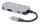 Manhattan 130707 laptop-dockingstation & portreplikator Kabelgebunden USB 3.2 Gen 1 (3.1 Gen 1) Type-C Aluminium