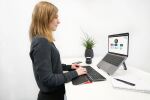 Contour Design RollerMouse Red Plus WL Travel Kit Tastatur Maus enthalten Büro RF Wireless Schwarz