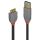Lindy 36767 USB Kabel USB 3.2 Gen 1 (3.1 Gen 1) 2 m USB A Micro-USB B 5 Gbit/s Schwarz