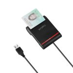 LogiLink CR0047 Smart-Card-Lesegerät Drinnen USB 2.0 Schwarz