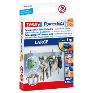 TESA Powerstrips LARGE Montage-Etikett
