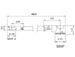 DeLOCK 89650 Koaxialkabel 1.13 0,4 m MHF (I-PEX) MHF IV/ HSC MXHP32 Schwarz, Gold