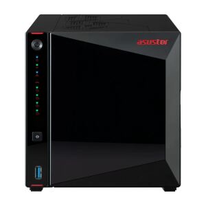 Asustor AS5404T NAS & Speicherserver Intel® Celeron® N5105 4 GB DDR4 0 TB ADM Schwarz
