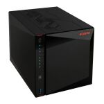 Asustor AS5404T NAS & Speicherserver Intel® Celeron® N5105 4 GB DDR4 0 TB ADM Schwarz
