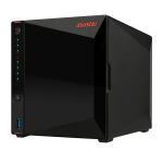 Asustor AS5404T NAS & Speicherserver Intel® Celeron® N5105 4 GB DDR4 0 TB ADM Schwarz
