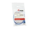 Equip Cat.6A F/FTP Slim-Patchkabel, 0.5m, Blau