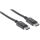 Manhattan 4K@60Hz DisplayPort-Kabel, DisplayPort Stecker auf DisplayPort Stecker, Geschirmt, Schwarz, 2 m