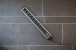 Brennenstuhl 1391030000 Verlängerungskabel 3 m 10 AC-Ausgänge Drinnen Schwarz, Silber