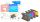 Peach B1280 bk, c, m, y Spar Pack Tintenpatronen