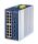 PLANET ndustrial L2+ 16-Port 10/100/1000T 802.3at PoE + 4-Port 10G SFP+ Managed Ethernet Switch L2+ Gigabit Ethernet (10/100/1000) Power over Ethernet (PoE) Aluminium, Blau