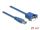 DELOCK Kabel USB 3.0 A Stecker USB 3.0 A Bu zum Einbau 25cm