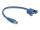 DELOCK Kabel USB 3.0 A Stecker USB 3.0 A Bu zum Einbau 25cm