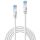 Lindy 47194 Netzwerkkabel Weiß 2 m Cat6a S/FTP (S-STP)