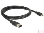 DELOCK FireWire-Kabel FW400 4Pin -> FW400 6Pin St/St...