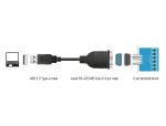 DELOCK USB Kabel A -> 1x RS-422/485 St/St 0.80m