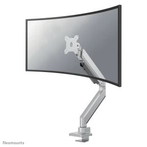 Neomounts NM-D775SILVERPLUS Monitorarm 10-49" - Gasfeder - Topfix - 180°-Stopp