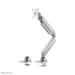 Neomounts NM-D775SILVERPLUS Monitorarm 10-49" - Gasfeder - Topfix - 180°-Stopp