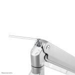Neomounts NM-D775SILVERPLUS Monitorarm 10-49" - Gasfeder - Topfix - 180°-Stopp