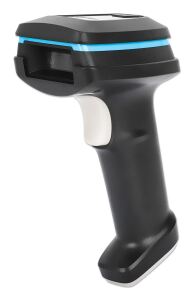 Manhattan 154185 Barcodeleser Tragbares Barcodelesegerät 1D/2D LED Schwarz
