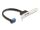 DeLOCK Slotblech 1 x USB 5 Gbps Pfostenbuchse 90° gewinkelt zu 2 x USB 5 Gbps Typ-A Buchse 50 cm