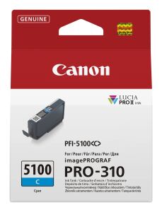 Canon PFI-5100 C Druckerpatrone 1 Stück(e) Original Cyan