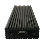 LC-Power LC-M2-C-MULTI Speicherlaufwerksgehäuse SSD-Gehäuse Schwarz M.2