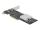 DeLOCK PCI Express x8 Karte zu 2 x extern SuperSpeed USB 20 Gbps (USB 3.2 Gen 2x2) USB Type-C Buchse - Low Profile Formfaktor