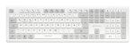 Sharkoon OfficePal K30W wh Tastatur Heimbüro USB...