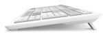 Sharkoon OfficePal K30W wh Tastatur Heimbüro USB QWERTZ Deutsch Weiß