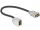 DELOCK Keystone HDMI A Buchse 250° mit Kabel