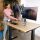 R-Go Tools Monitorarm R-Go Caparo, verstellbarer Doppelmonitorarm mit Gasfeder, 100% Zirkular, 3-9 kg Tragkraft, schwarz