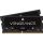 Corsair Vegeance 16GB DDR4-2666 Speichermodul 2 x 8 GB 260-pin SO-DIMM