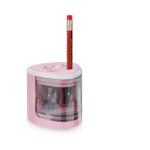 Peach PO102-PI Anspitzer Elektrischer Bleistiftspitzer Pink