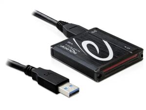 DeLOCK USB 3.0 Card Reader All in 1 Kartenleser USB 3.2 Gen 1 (3.1 Gen 1) Schwarz