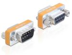 DeLOCK 65255 Kabeladapter 9-p Sub-D Silber, Gelb