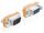 DeLOCK 65255 Kabeladapter 9-p Sub-D Silber, Gelb