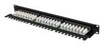 Lanberg PPUA-1124-B Patch Panel 1U