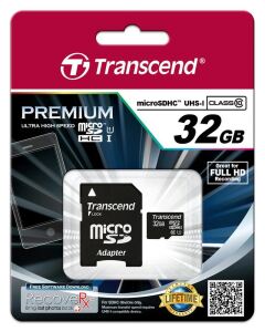 Transcend 32GB microSDHC Class 10 UHS-I MLC Klasse 10
