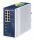 PLANET IP30 Industrial L2/L4 8-Port Managed L2/L4 Gigabit Ethernet (10/100/1000) Aluminium, Blau