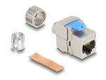 Delock Keystonemodul RJ45 Buchse zu LSA Cat.8.1 werkzeugfrei