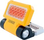 Schwaiger WL213 Arbeitslampe Schwarz, Silber, Gelb LED 6 W