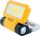 Schwaiger WL213 Arbeitslampe Schwarz, Silber, Gelb LED 6 W