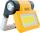 Schwaiger WL213 Arbeitslampe Schwarz, Silber, Gelb LED 6 W