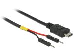 DELOCK Stromkabel USB Micro-B auf 2x Pfostenstecker 10cm