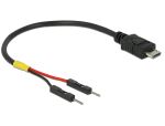 DELOCK Stromkabel USB Micro-B auf 2x Pfostenstecker 10cm
