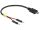 DELOCK Stromkabel USB Micro-B auf 2x Pfostenstecker 10cm